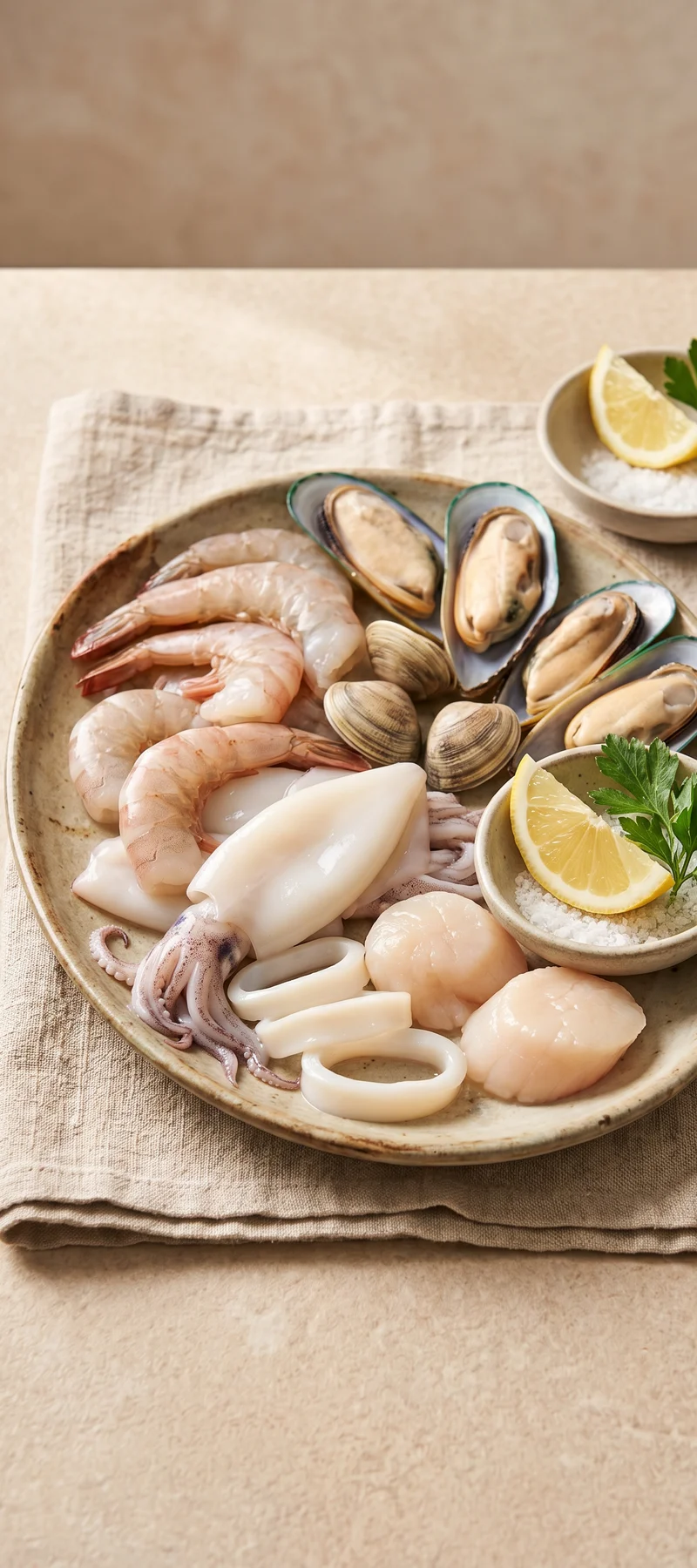 Ассорти морепродуктов — фото ингредиента