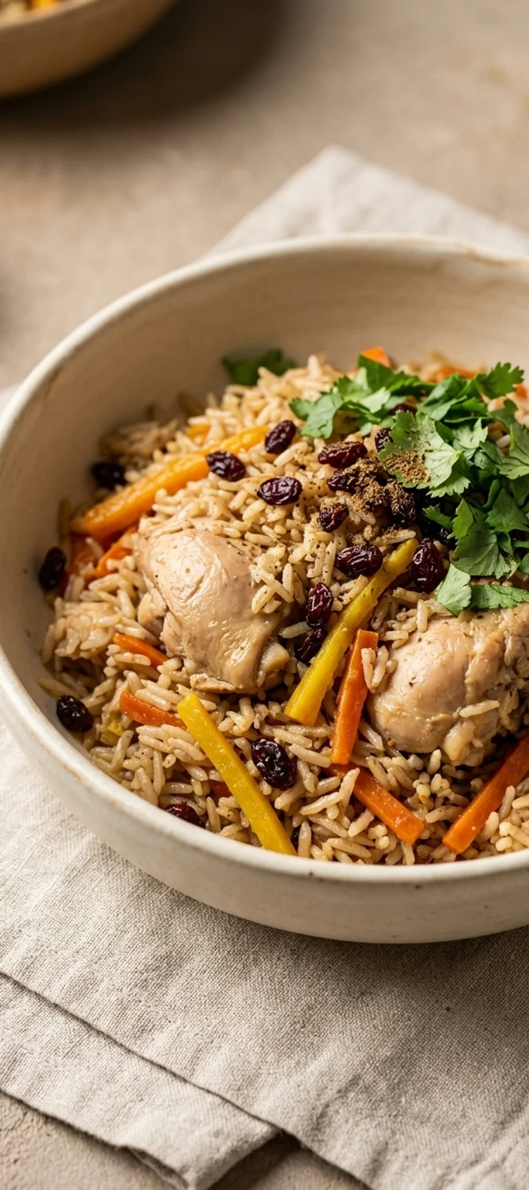 Узбекский плов с курицей и барбарисом — рецепт с фото
