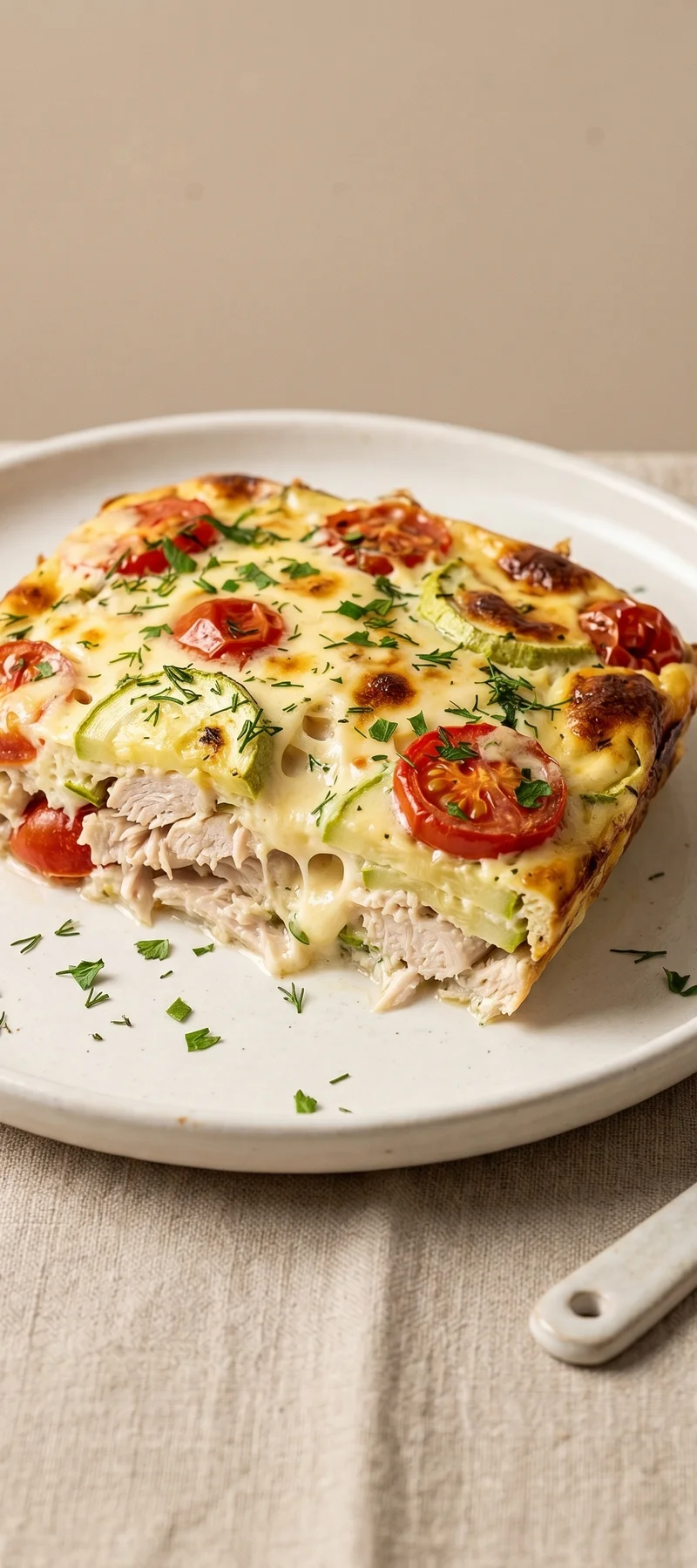 Запеканка с курицей и овощами — рецепт с фото