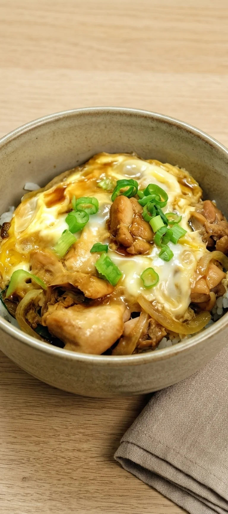 Омлет с курицей и рисом по-японски — рецепт с фото