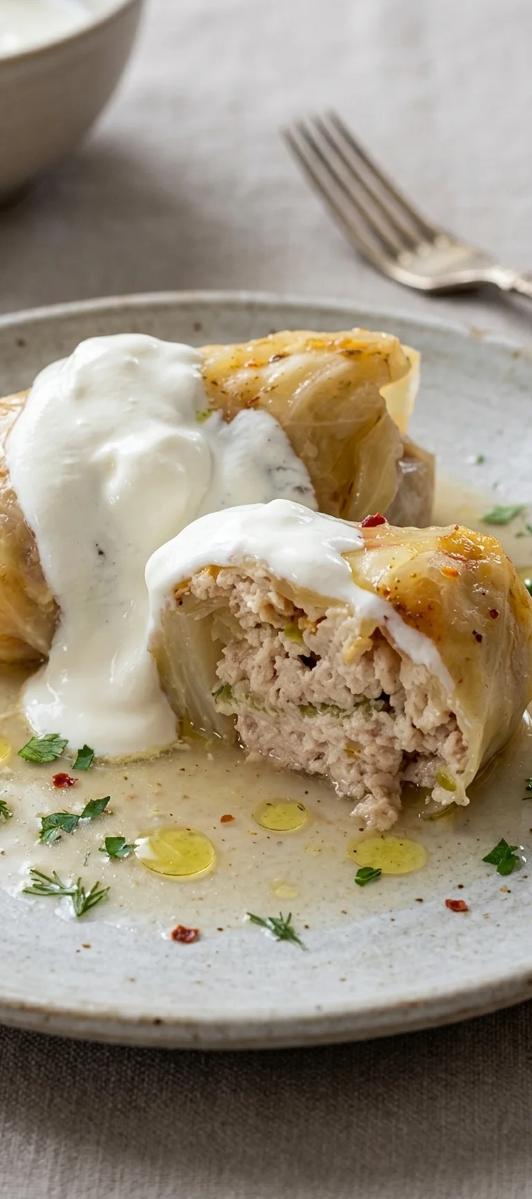 Голубцы с куриным фаршем в микроволновке — рецепт с фото