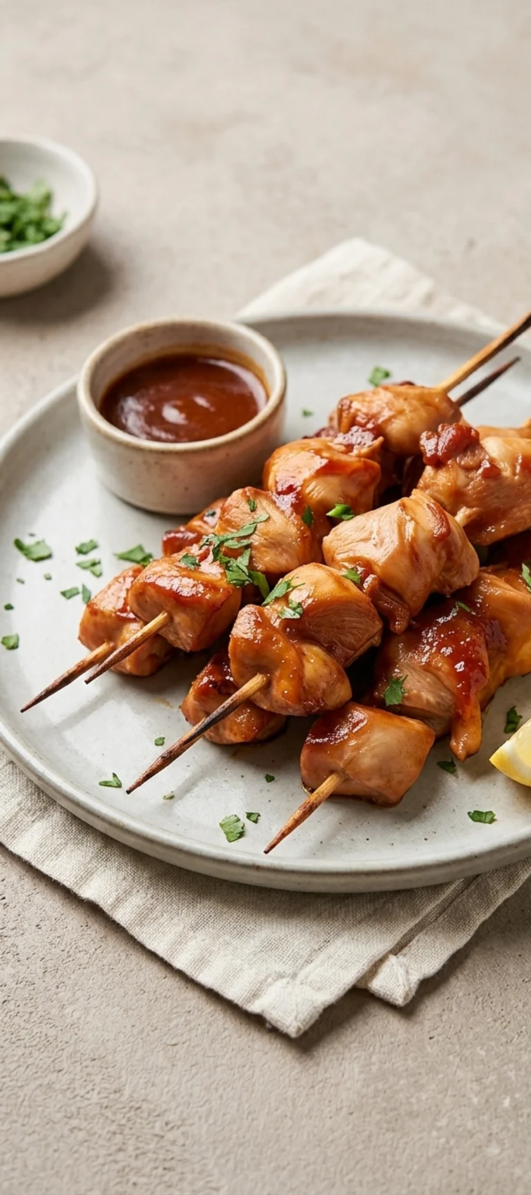 Шашлык из курицы в духовке — рецепт с фото