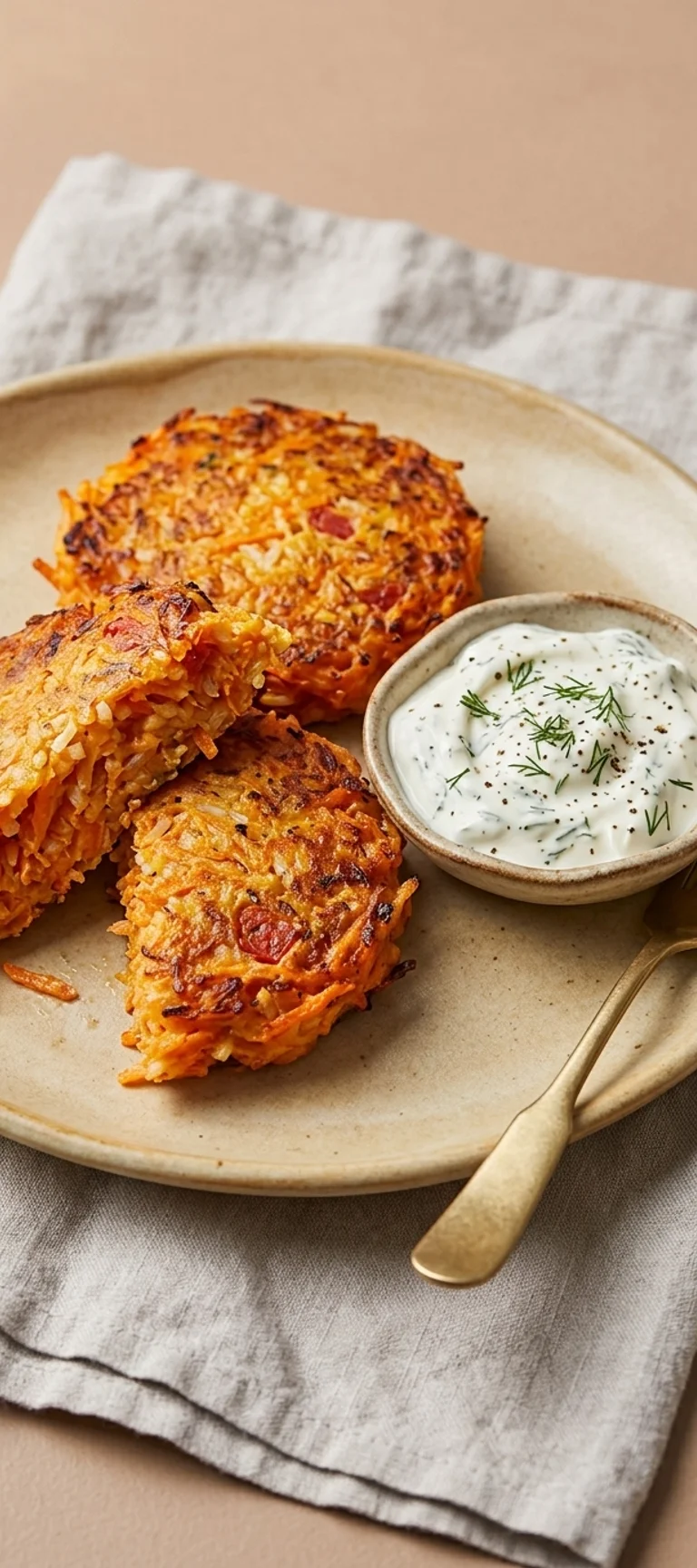 Морковные котлеты с рисом и помидорами — рецепт с фото