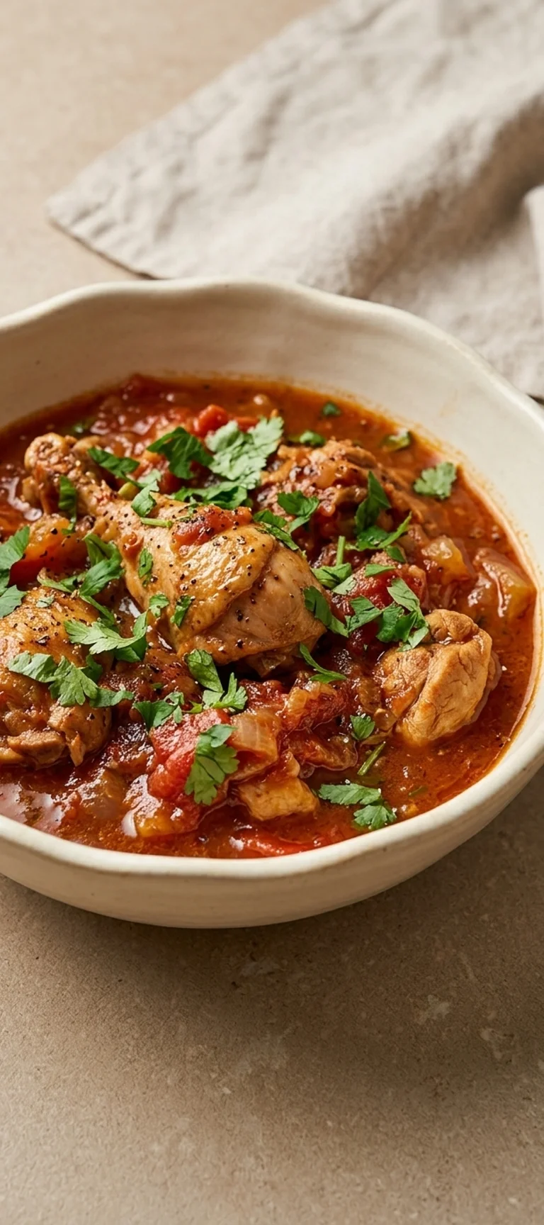 Чахохбили с курицей и помидорами — рецепт с фото