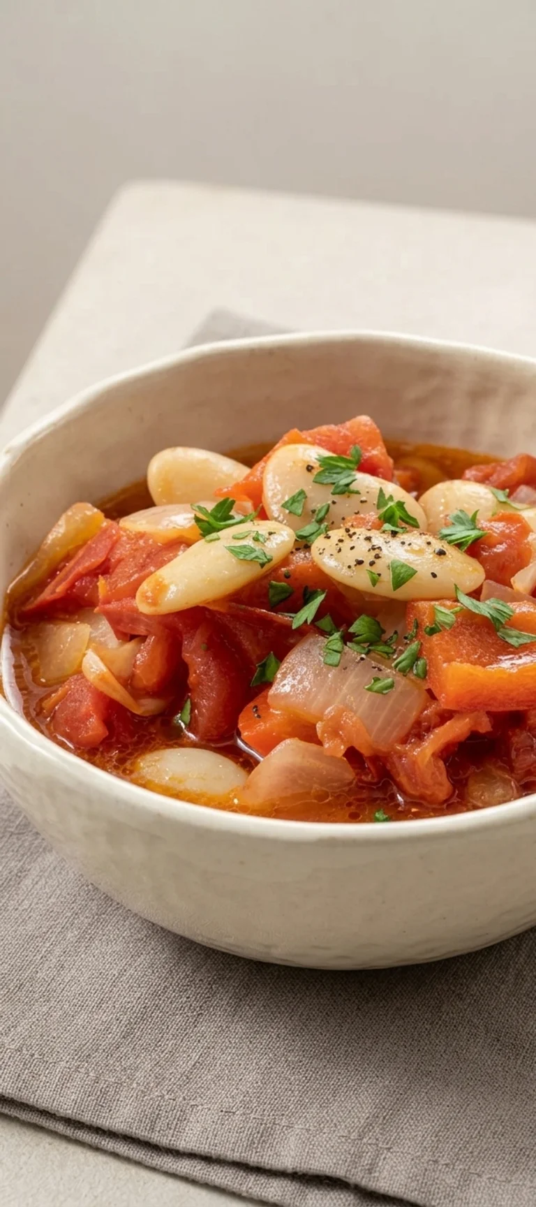 Консервированная фасоль с овощами — рецепт с фото