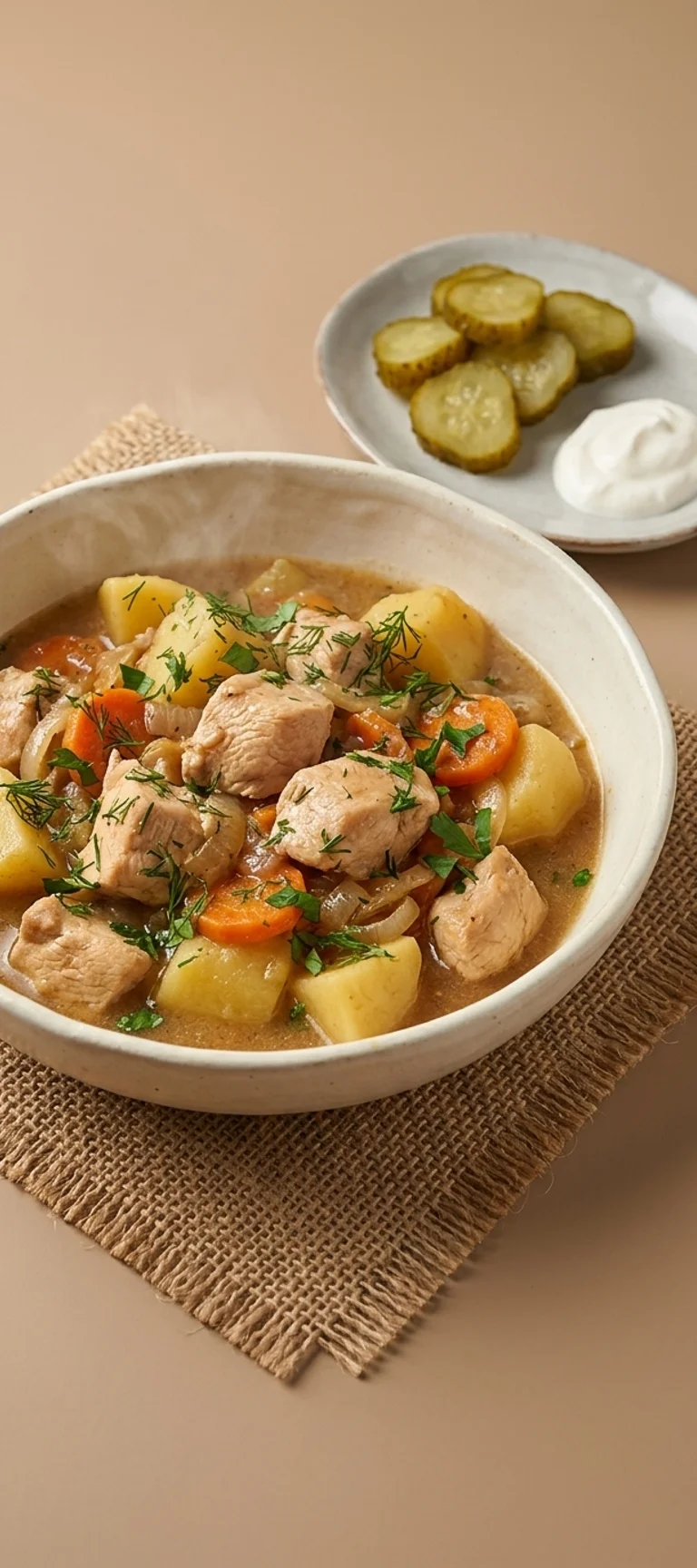 Картофель тушеный с курицей в мультиварке — рецепт с фото