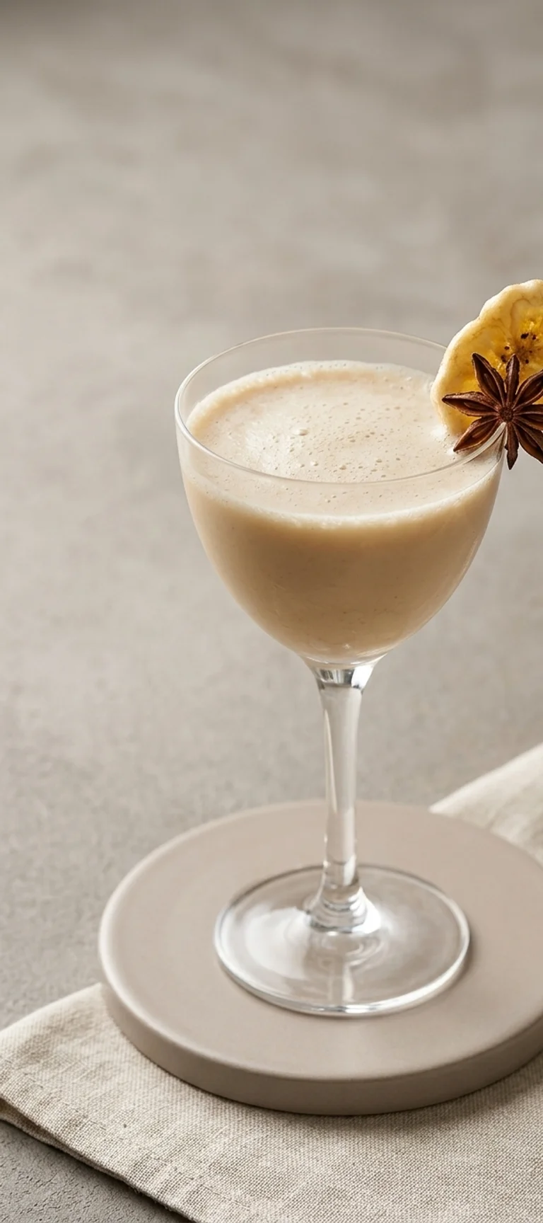 Банановый коктейль с ликёрами — рецепт с фото