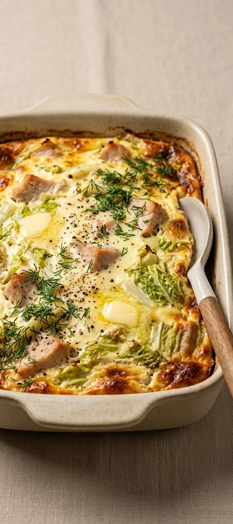 Индейка запечённая с капустой и яйцом — рецепт с фото