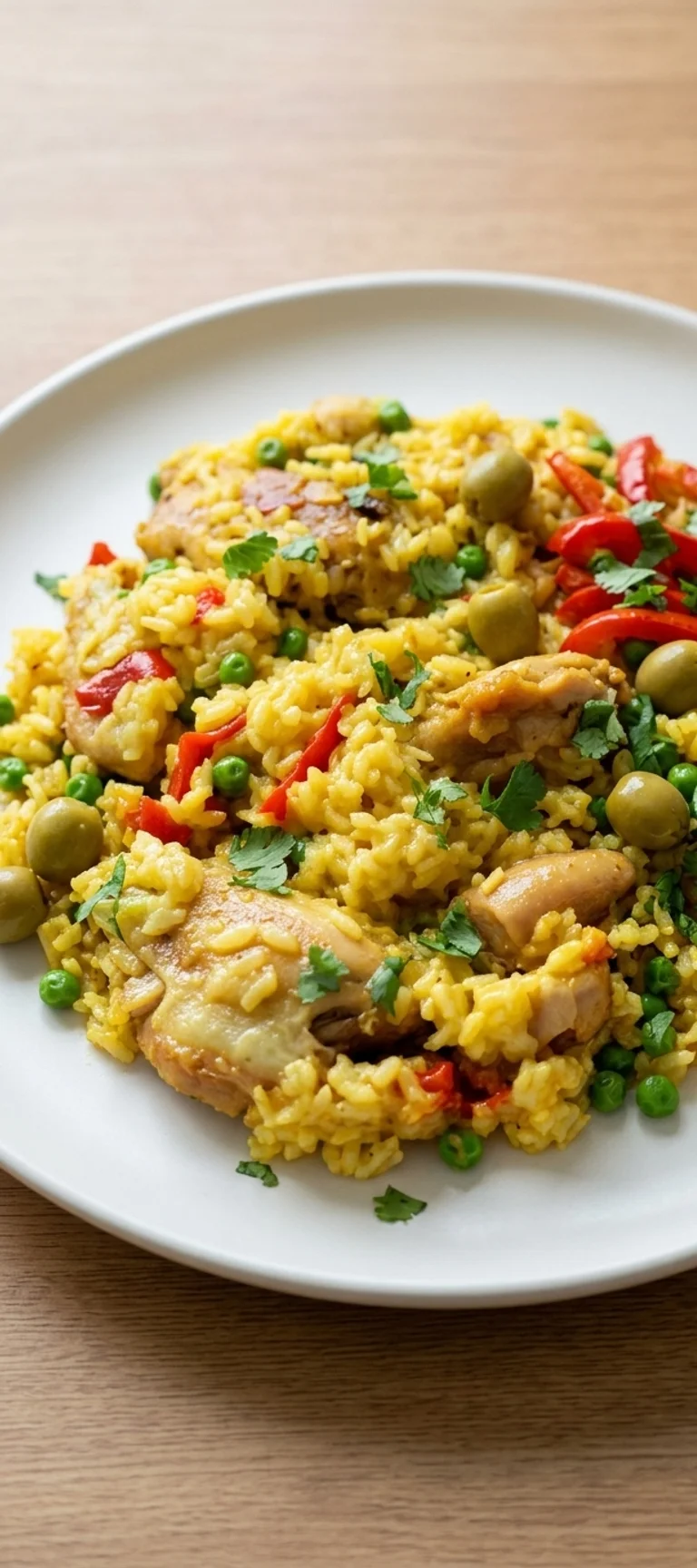 Паэлья с курицей и овощами — рецепт с фото