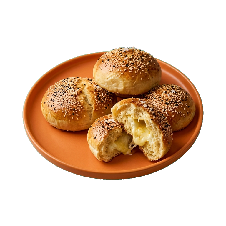 Турецкие булочки с сыром и кунжутом — иконка рецепта
