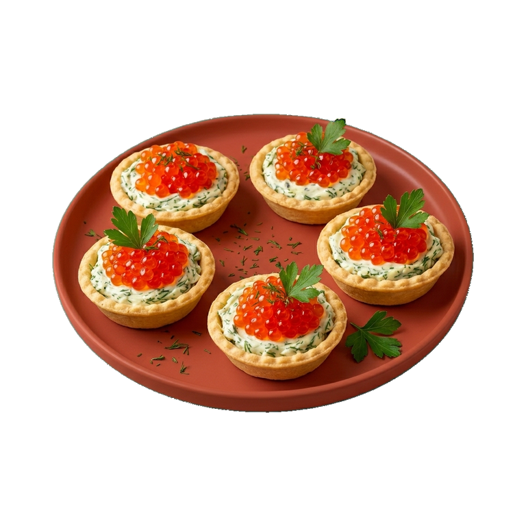 Закуска из тарталеток с икрой — иконка рецепта