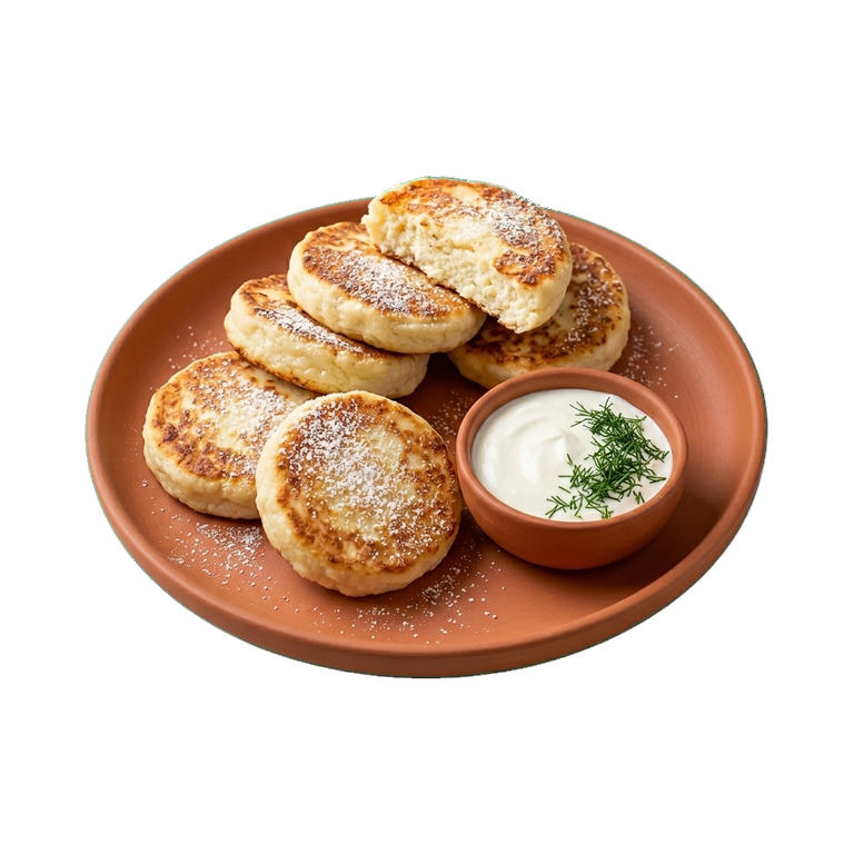 Сырники из творога с рисовой мукой — иконка рецепта