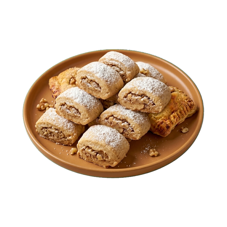 Печенье с тахини и грецкими орехами — иконка рецепта