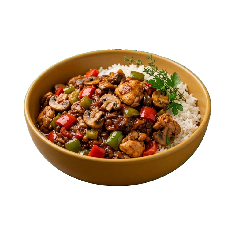 Курица с грибами и овощами по-турецки — иконка рецепта