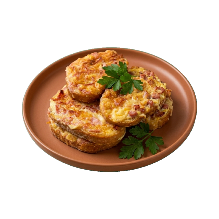 Жареные бутерброды с колбасой и сыром — иконка рецепта