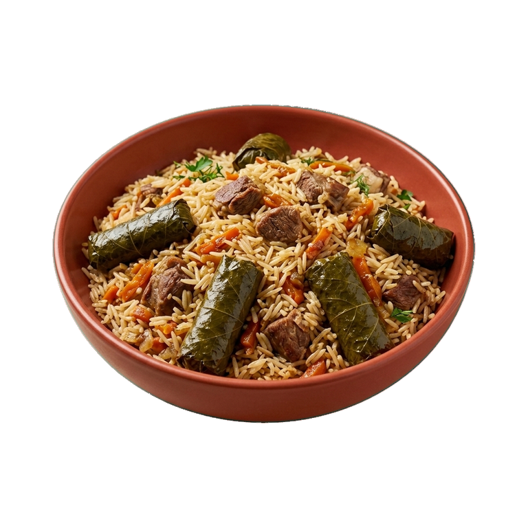 Ферганский плов с долмой — иконка рецепта