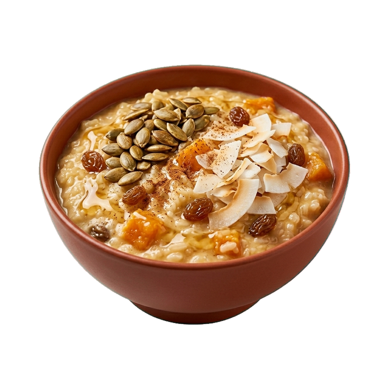 Тыквенная каша с рисом и кокосом — иконка рецепта