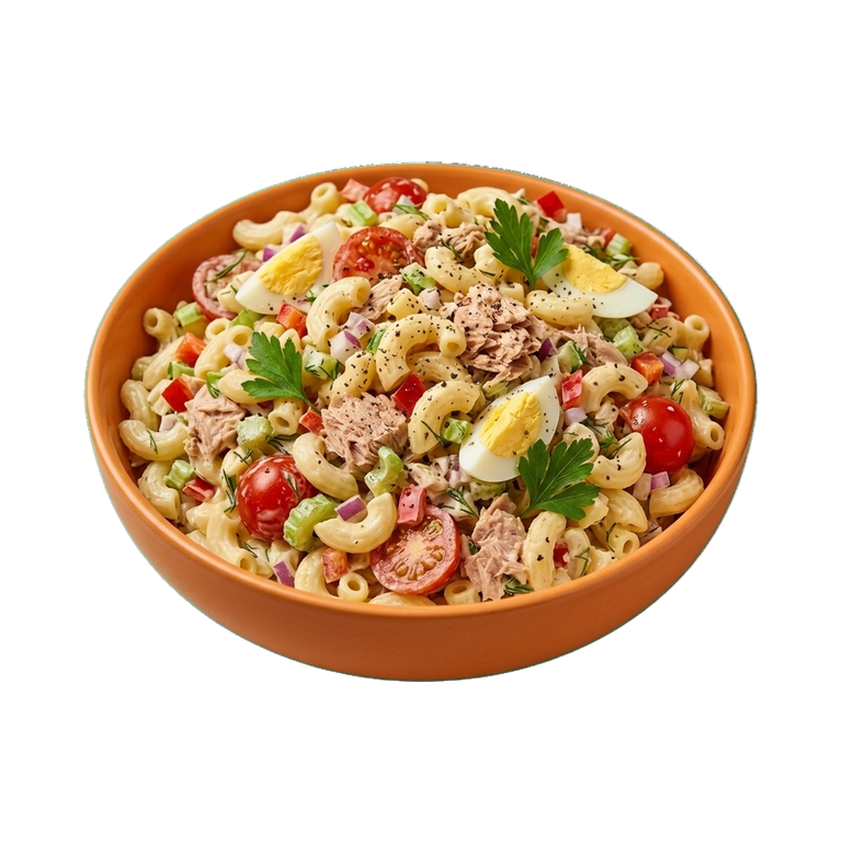 Макаронный салат с тунцом и майонезом — иконка рецепта