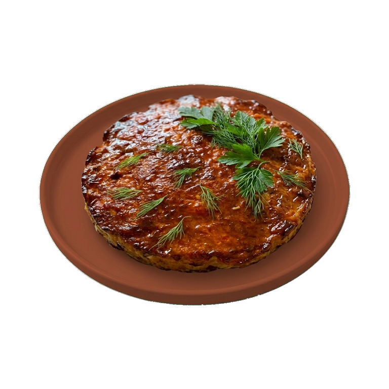 Пирог из курицы и кабачка на кукурузной муке — иконка рецепта