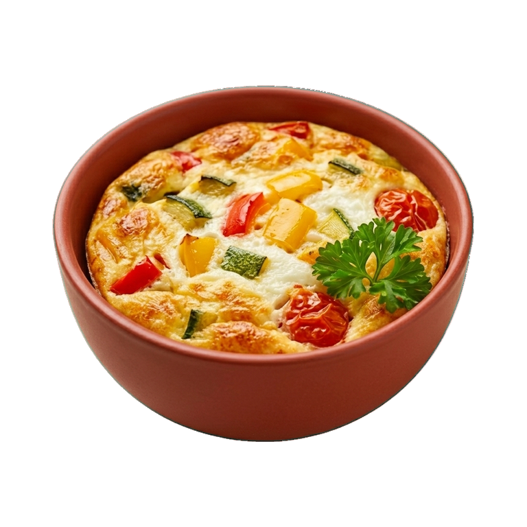 Омлет из белков с овощами — иконка рецепта