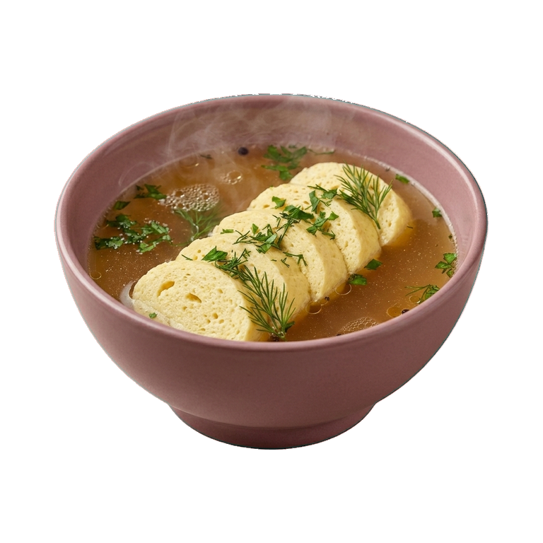 Мясной бульон с омлетом — иконка рецепта