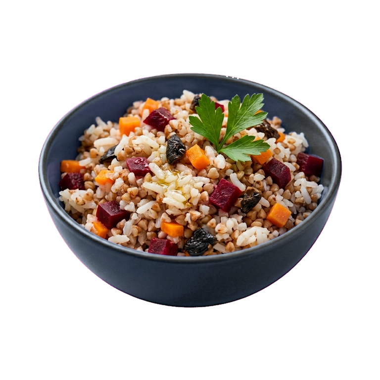 Рис с гречкой и овощами в мультиварке — иконка рецепта