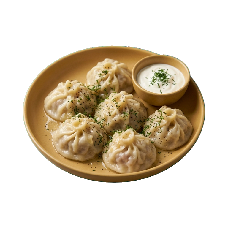 Манты с мясной начинкой — иконка рецепта