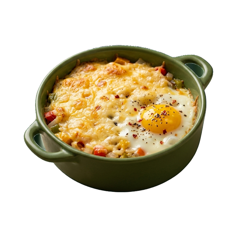 Яичница из белков с сыром в духовке — иконка рецепта