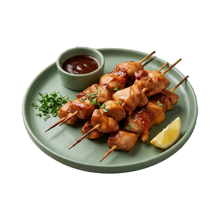 Шашлык из курицы в духовке — иконка рецепта