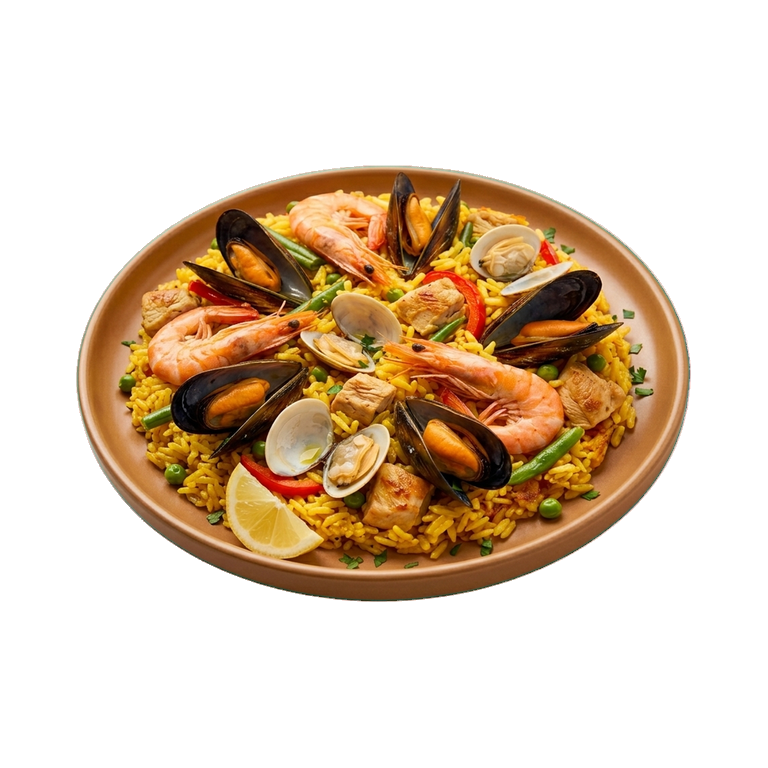 Паэлья с морепродуктами и курицей — иконка рецепта