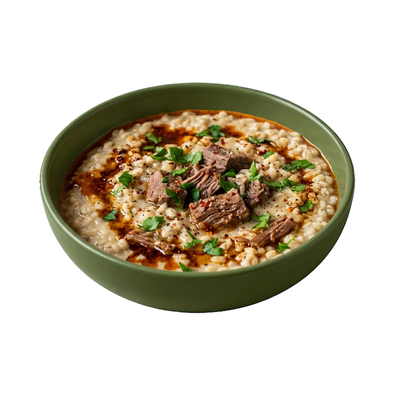 Кешкек с говядиной и перловкой — иконка рецепта
