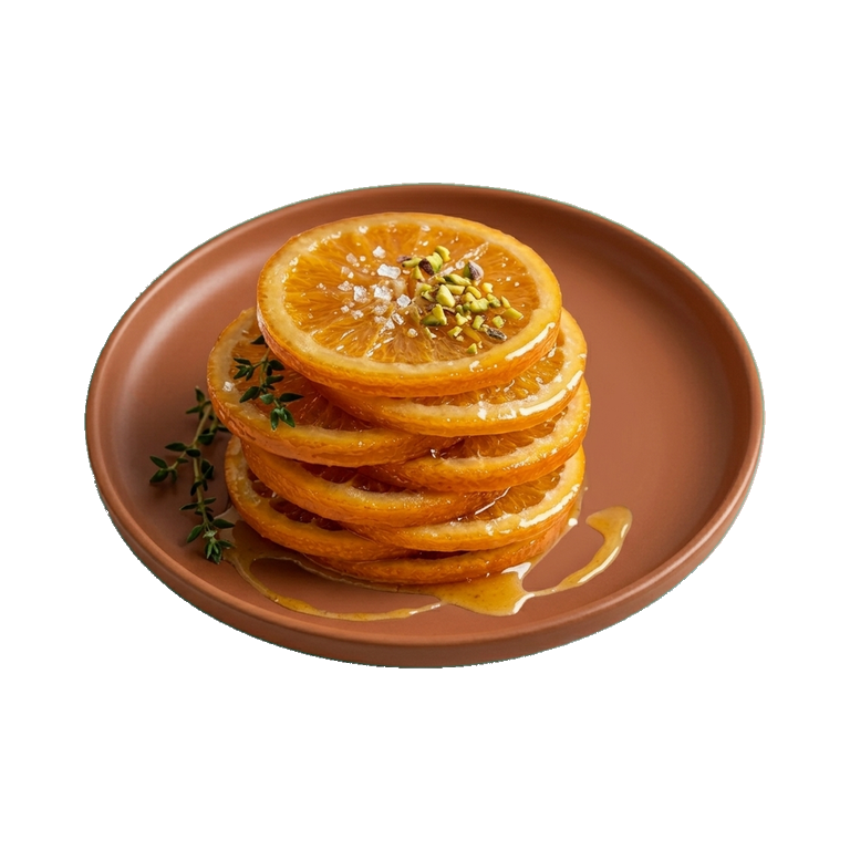 Апельсины в карамели — иконка рецепта