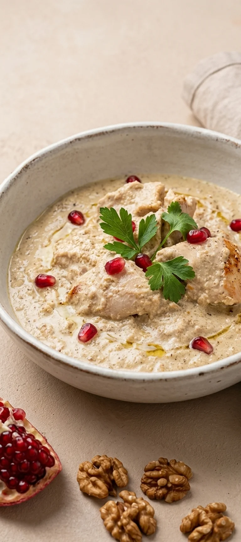 Грузинское сациви с курицей и ореховым соусом — рецепт с фото