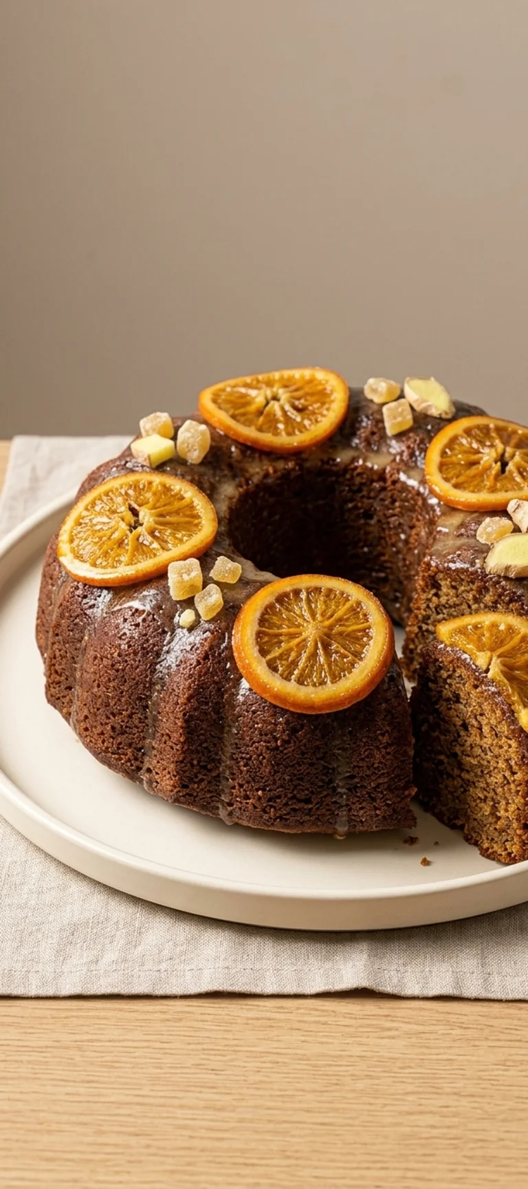 Лекех с апельсином и имбирём — рецепт с фото